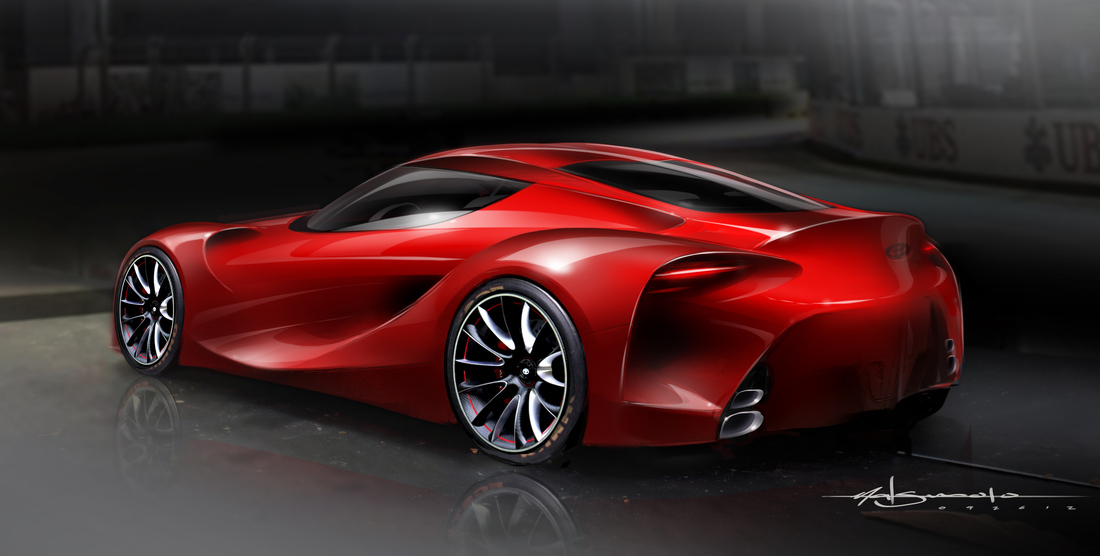 FT-1 Toyota Sketches | SupraMKV - 2020+ Toyota Supra Forum (A90 MKV ...