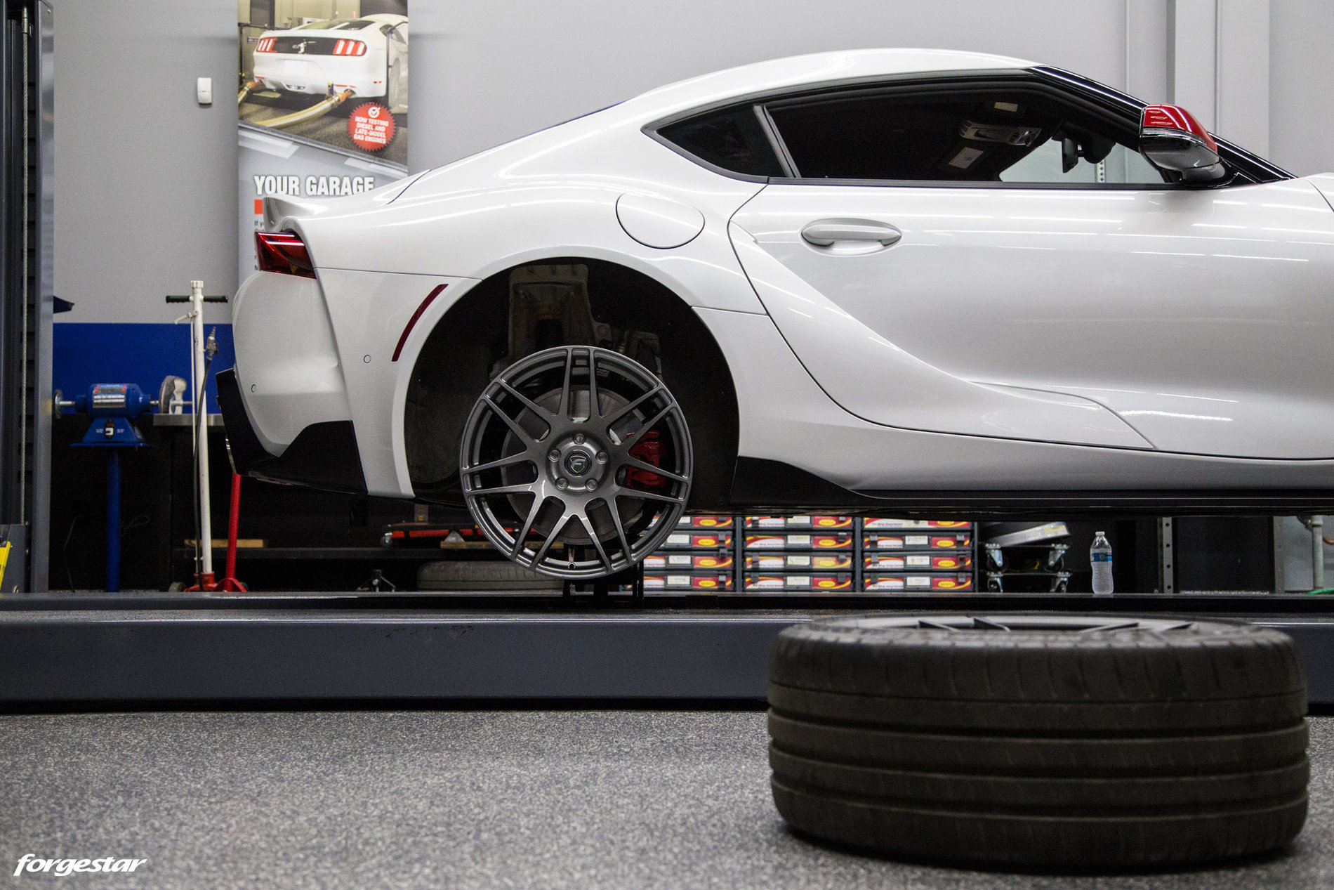 8 Things We Learned About The 2020 Toyota Supra While It Was On A Lift